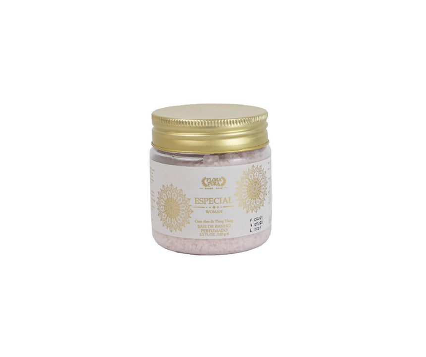 SAIS DE BANHO PERFUMADO ESPECIAL WOMAN 150G | FLORA PURA