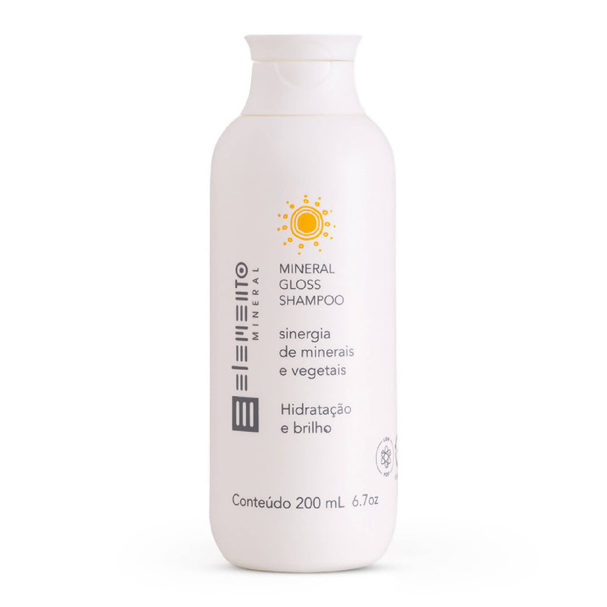 Shampoo Mineral Gloss Hidratação e Brilho 200ml