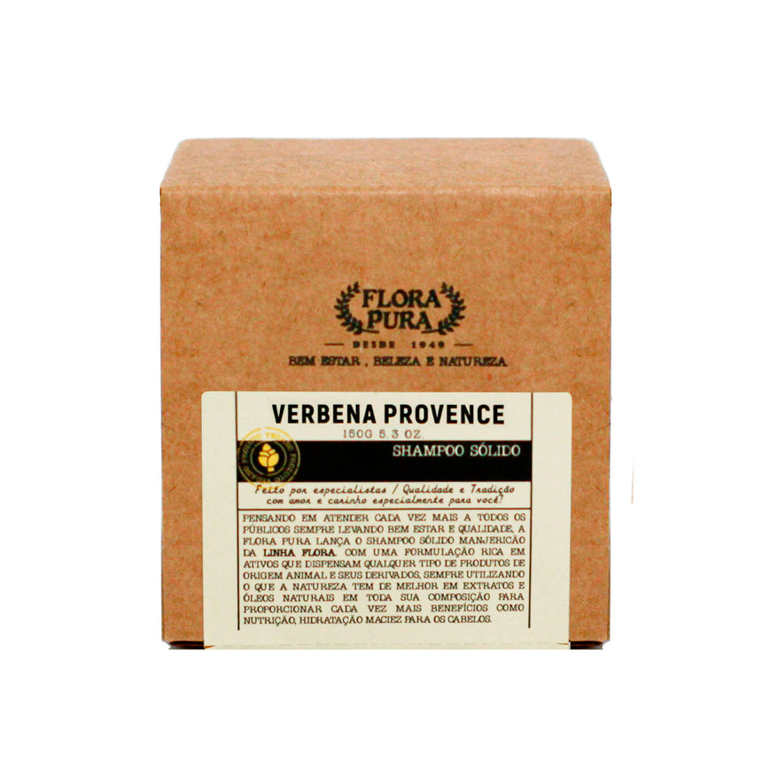 SHAMPOO SÓLIDO VERBENA PROVANCE 150G | FLORA PURA