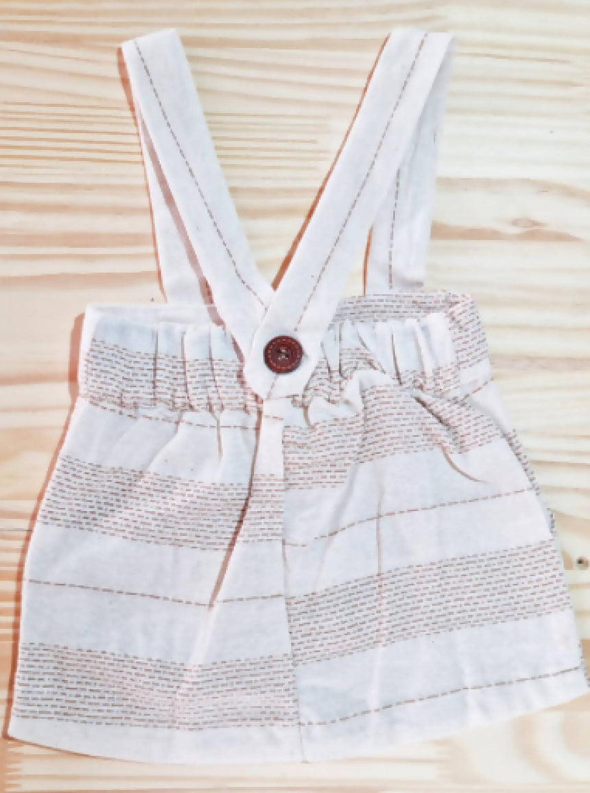 SAIA ALAMANDA ALGODÃO ORGÂNICO LISTRAS