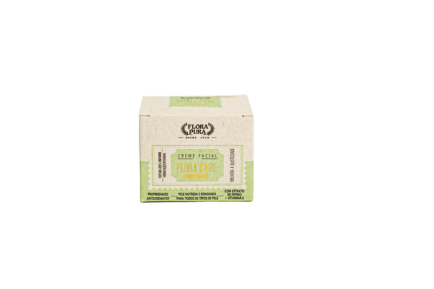 CREME FACIAL - PEPINO FLORA CARE 100 G | FLORA PURA