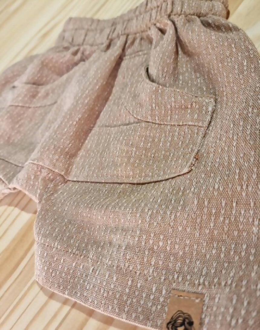 SHORT RAPOSA ORGÂNICO NATURAL