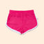 Short Bebê Atoalhado Rosa