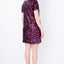 T-SHIRT DRESS BORDADO LUNA - BORDEAUX