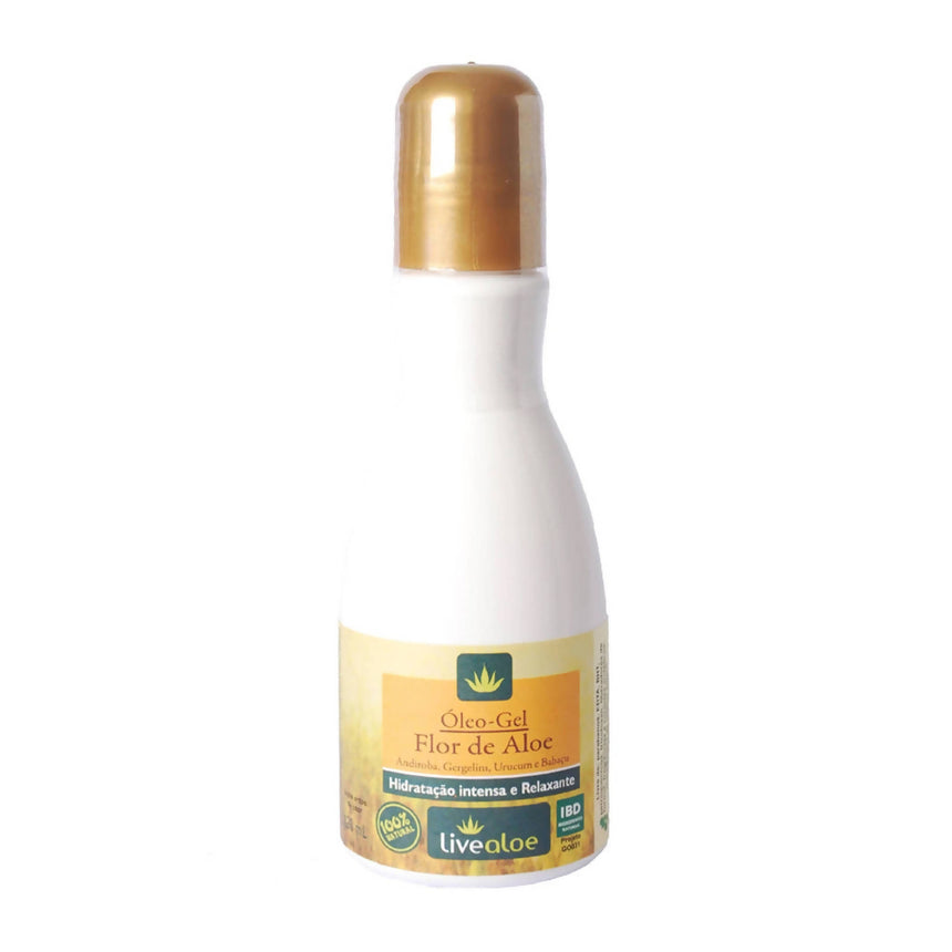 Óleo-Gel Flor de Aloe 120 mL