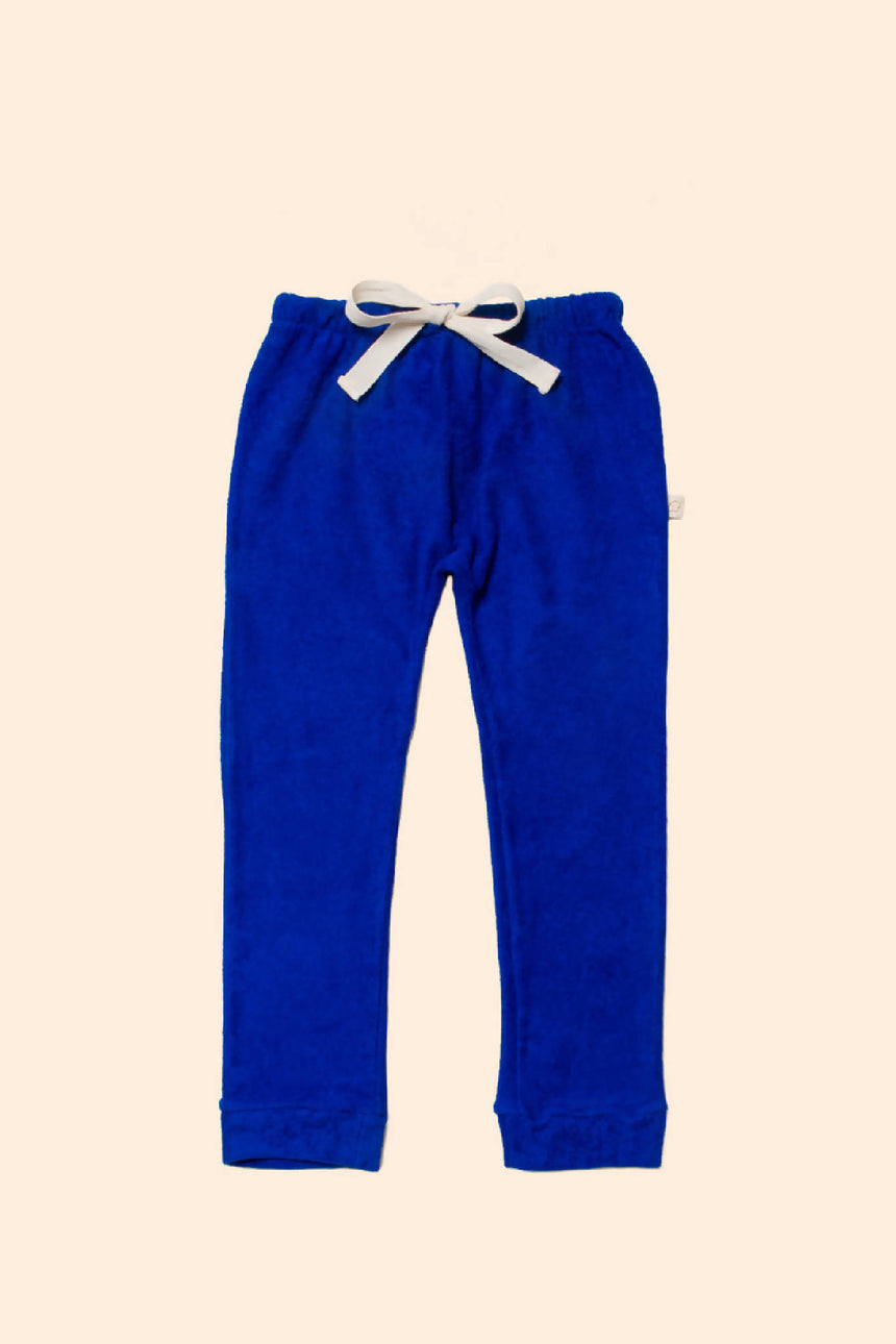 Calça Infantil Atoalhada Azul