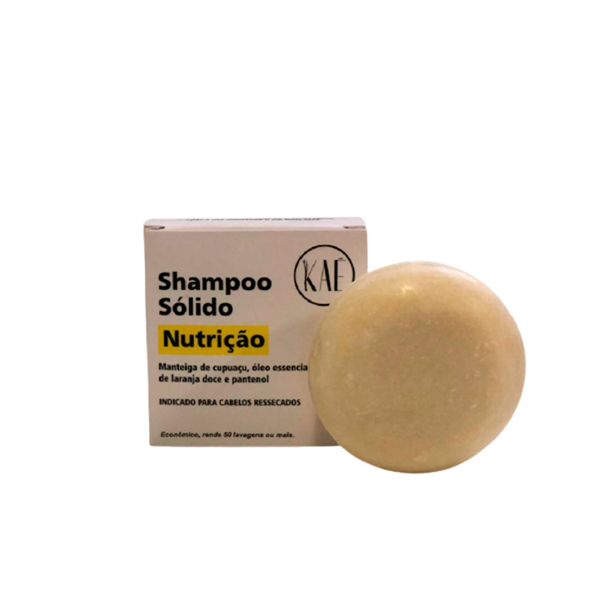 Shampoo Sólido Kaé Cosméticos Naturais - Nutrição - Cabelos Ressecados - 75g