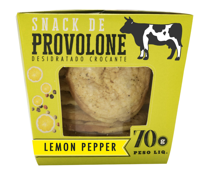 SNACK DE PROVOLONE LEMON PEPPER 70GR