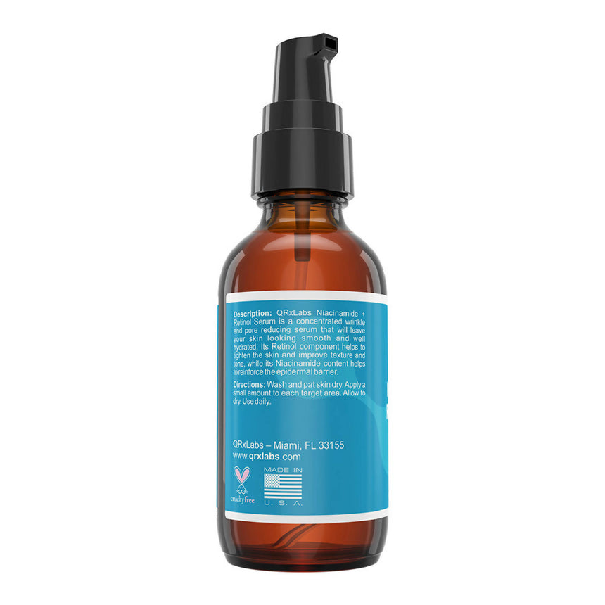 Sérum Anti-Idade Niacinamide + Retinol 60ml - QRxLabs