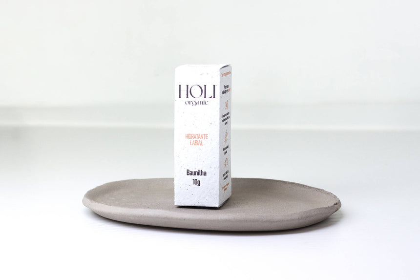 Hidratante Labial Holi Organic - Baunilha - 10g