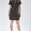 T-SHIRT DRESS BORDADA LUNA - PRETO