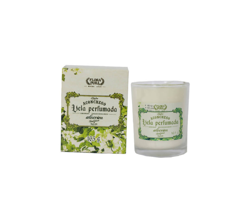 VELA PERFUMADA ALECRIM 165G | FLORA PURA