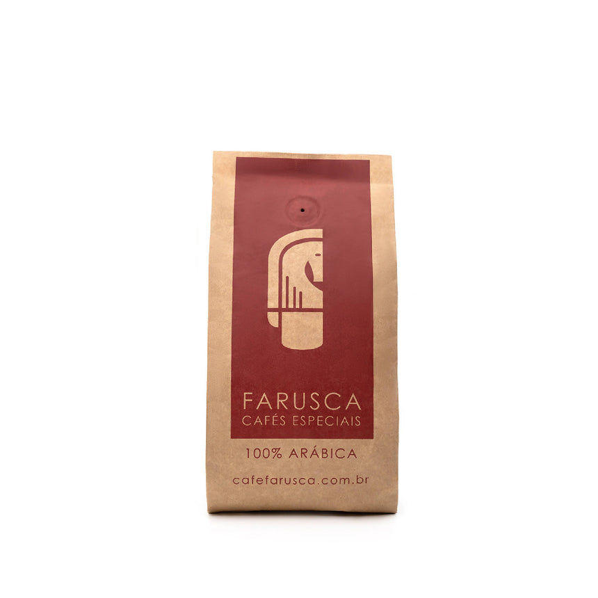 Café Especial Arábica Torrado - Pacote vermelho com 250 gramas