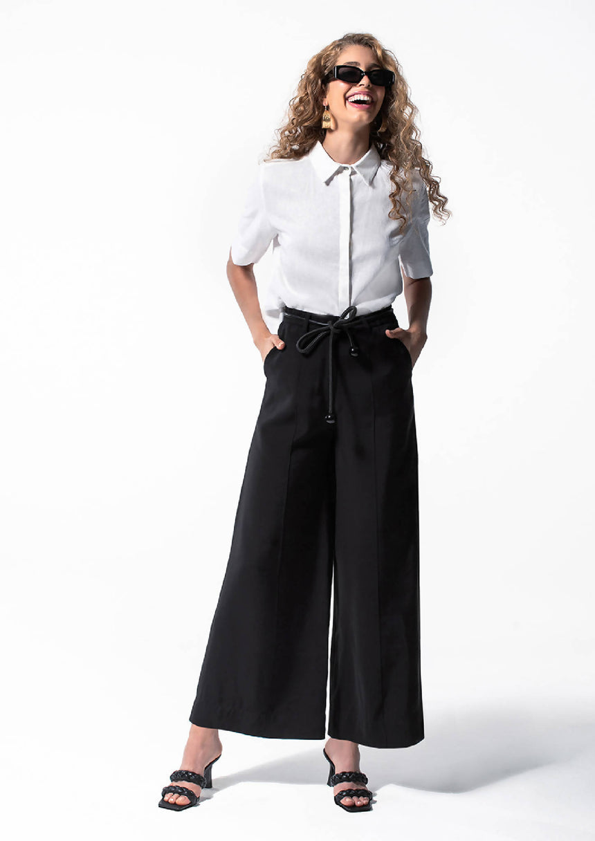 PANTALONA CUPRO BLACK