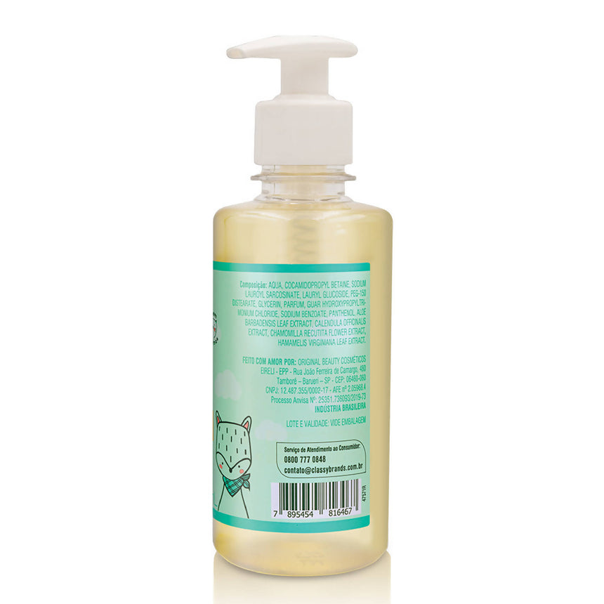 Sabonete Líquido Bebê Hipoalergênico Camomila & Aloe Vera 250ml - Boni Natural