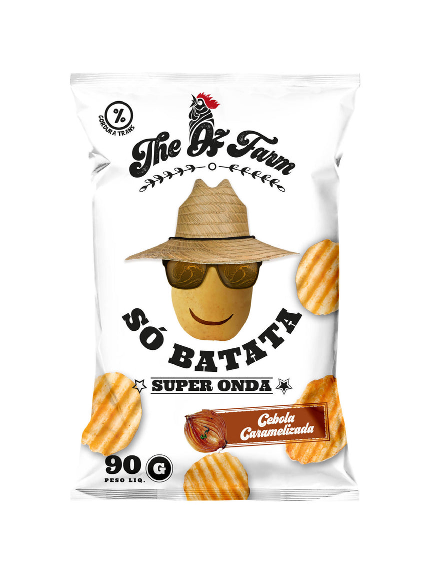 SÓ BATATA SUPER ONDA CEBOLA CARAMELIZADA 90GR