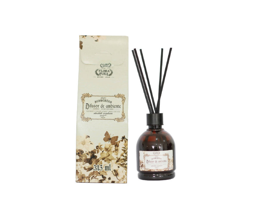 DIFUSOR DE AMBIENTE - SANDALO DE MADEIRA 315 ML | FLORA PURA