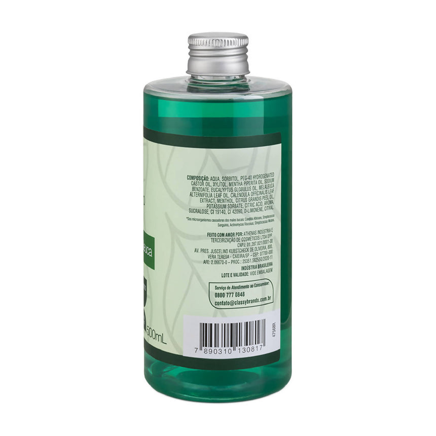 Enxaguante Bucal sem Flúor Menta e Melaleuca 500ml - Boni Natural