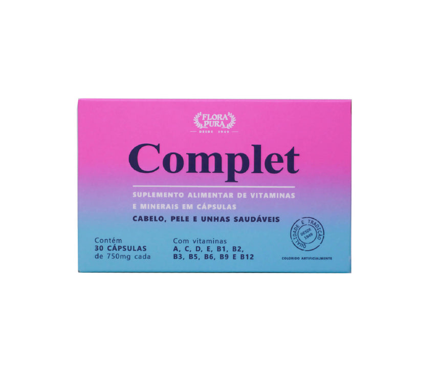 CAPSULA COMPLET 500MG | FLORA PURA