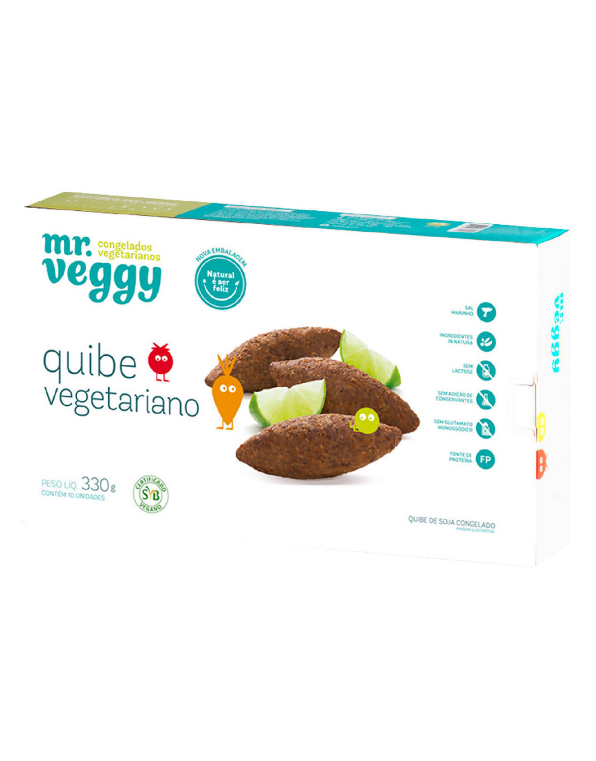 QUIBE VEGETARIANO (33G) 10UN CX330G MR VEGGY