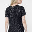 T-SHIRT BORDADA LUNA - PRETO