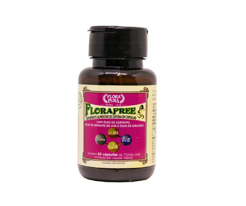 FLORAFREE - CÁPSULA PARA CELULITE 500MG | FLORA PURA