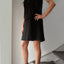 VESTIDO BORDADO BENUZA - PRETO