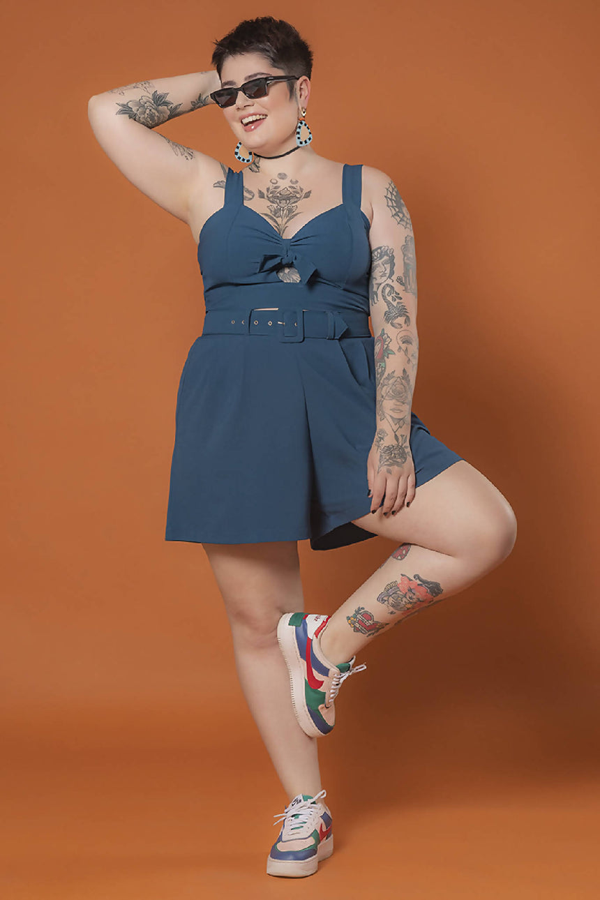 SHORT AZUL OCEANO