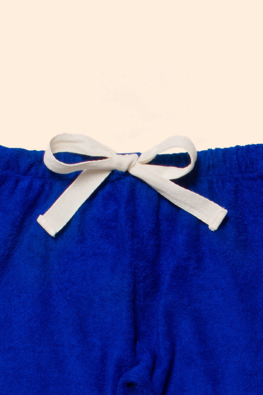 Calça Infantil Atoalhada Azul