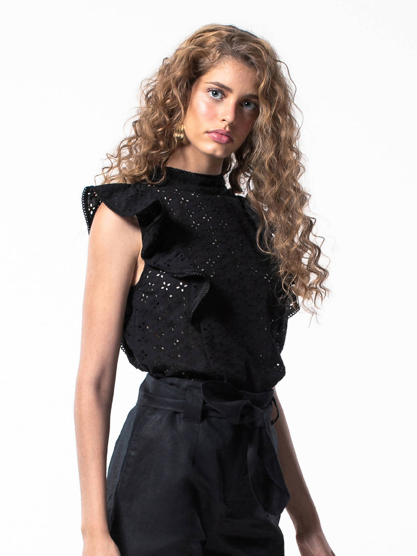 BLUSA NOIR ROMANCE