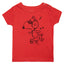 CAMISETA SNOOPY VERMELHA